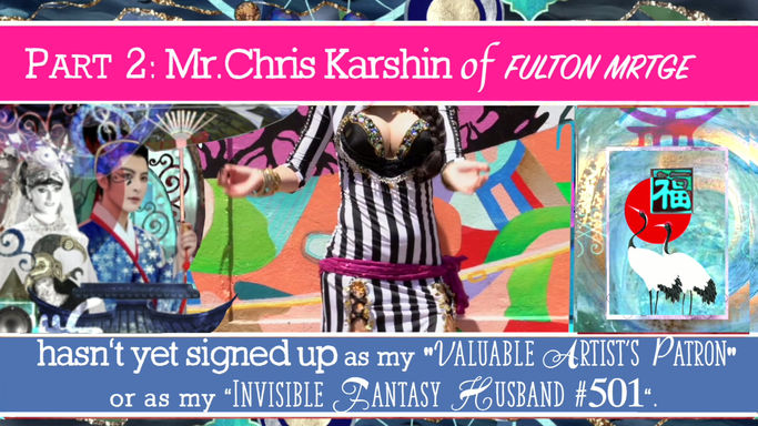2“Zebra Story of Crosswalk for Mr.Chris Karshin of Fulton Mrtge, my Fantasy Husband #501” short film directing by Keolani Aalai